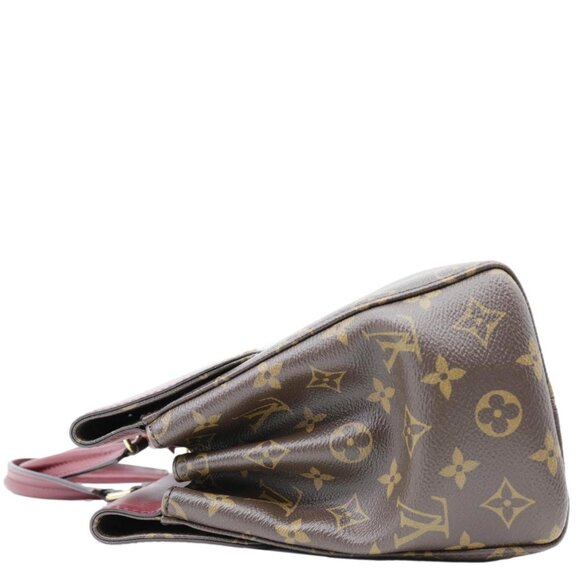 Louis Vuitton  Venus Monogram Canvas 2way Shoulder Bag Maroon - Picture 9 of 15